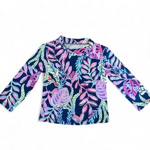 Lilly Pulitzer Rash Guard Little Girls Size